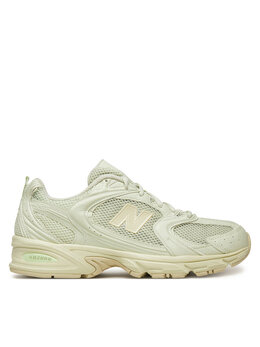 New Balance: Жёлтые кроссовки 