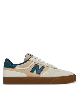 New Balance: Белые кроссовки 