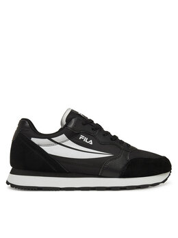 Fila: Чёрные кроссовки 