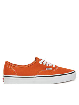 Vans: Коричневые кроссовки  Authentic