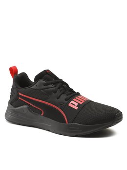 PUMA: Чёрные кроссовки  Wired