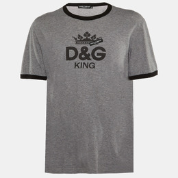 Dolce & Gabbana: Футболка  King с принтом