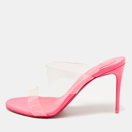 Christian Louboutin: Прозрачные сандалии 