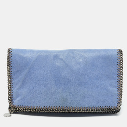 Stella McCartney: Голубой клатч  Falabella
