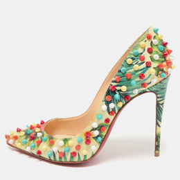 Christian Louboutin: Многоцветные туфли 