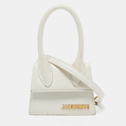 Jacquemus: Белая сумка  Le Chiquito