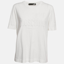 Love Moschino: Белая футболка 