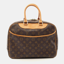 Louis Vuitton: Коричневая сумка  Deauville