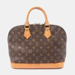 Louis Vuitton: Коричневая сумка 
