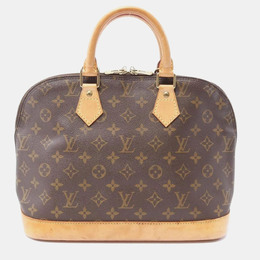 Louis Vuitton: Коричневая сумка 
