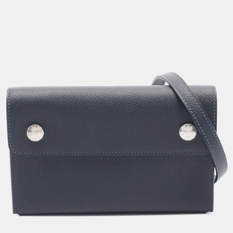 Hermes: Синяя сумка 