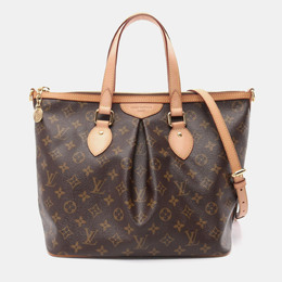 Louis Vuitton: Коричневая сумка 