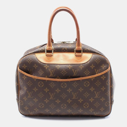 Louis Vuitton: Коричневая сумка  Deauville