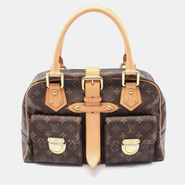 Louis Vuitton: Коричневая сумка 
