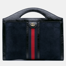 Gucci: Синяя сумка  Ophidia