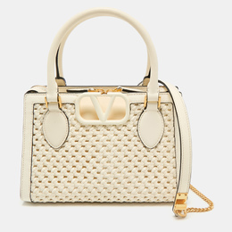 Valentino: Белая сумка  Vsling Small