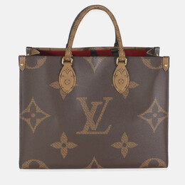 Louis Vuitton: Коричневая сумка 