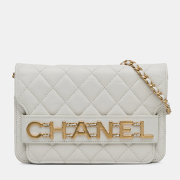 Chanel: Белый кошелёк 
