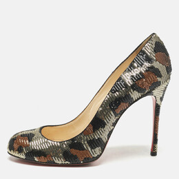 Christian Louboutin: Многоцветные туфли 