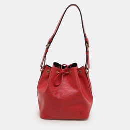 Louis Vuitton: Красная сумка  Épi