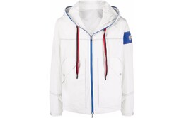Moncler: Белая куртка 