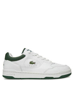 Lacoste: Белые кроссовки 