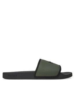 Barbour: Зелёные сабо 