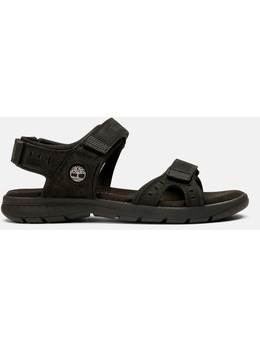 Timberland: Чёрные сандалии 