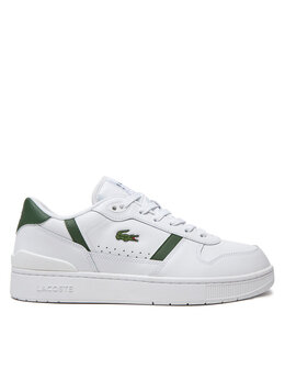 Lacoste: Белые кроссовки 