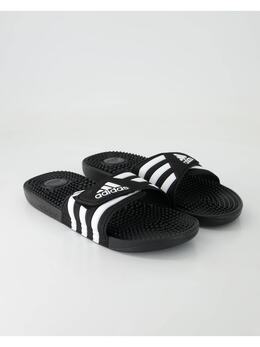 Adidas: Чёрные сабо 