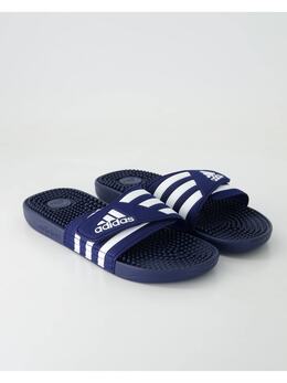 Adidas: Синие сабо 