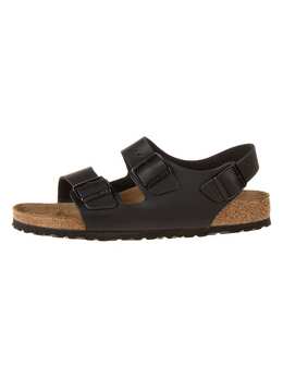 Birkenstock: Чёрные сандалии  Milano