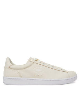 Lacoste: Белые кроссовки 