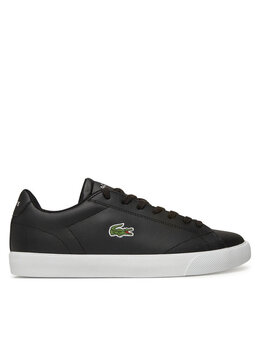 Lacoste: Чёрные кроссовки 