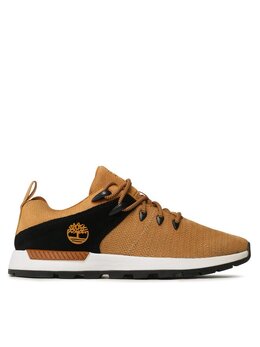 Timberland: Жёлтые кроссовки 