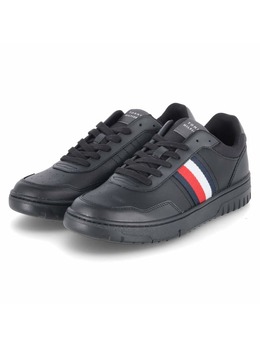 Tommy Hilfiger: Чёрные кроссовки 