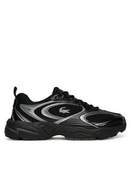 Lacoste: Чёрные кроссовки  Storm 96