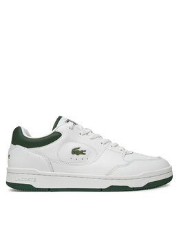 Lacoste: Белые кроссовки 