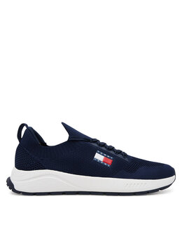 Tommy Jeans: Синие кроссовки 