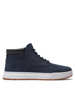 Timberland: Синие ботинки 