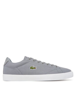 Lacoste: Серые кроссовки 