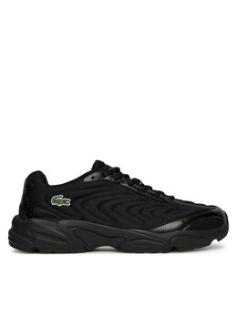 Lacoste: Чёрные кроссовки  Storm 96