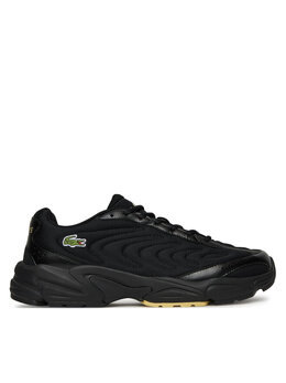 Lacoste: Чёрные кроссовки  Storm 96