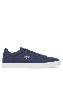 Lacoste: Синие кроссовки 