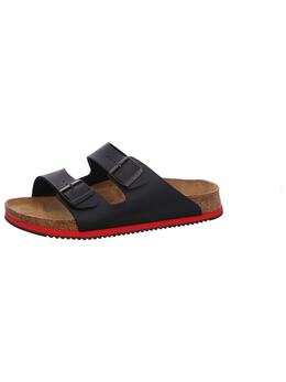 Birkenstock: Чёрные сабо 