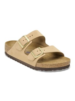 Birkenstock: Бежевые сабо  Arizona