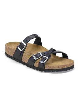 Birkenstock: Чёрные сабо  Arizona
