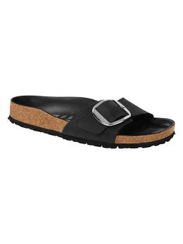 Birkenstock: Чёрные сабо  Madrid