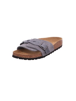Birkenstock: Серые сабо 