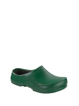 Birkenstock: Зелёные сабо 